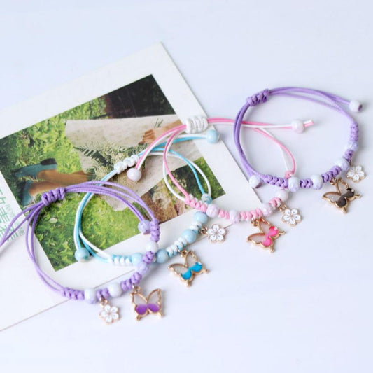 Cute Flower Bracelet for Women Fashion Charm Student Friendship Bracelets Jewelry